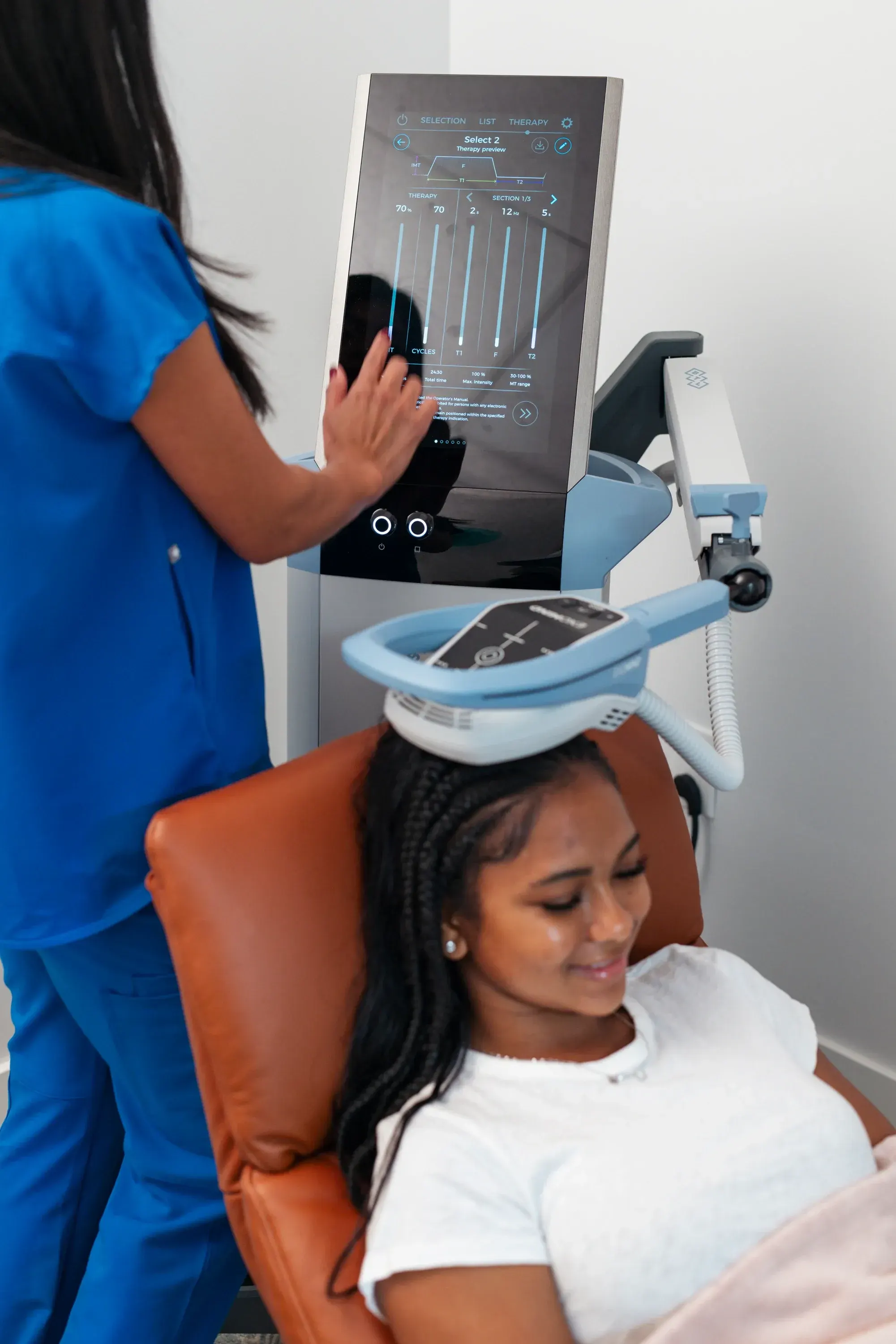 Safety and clinical information for Exomind therapy at Refresh TMS Weston