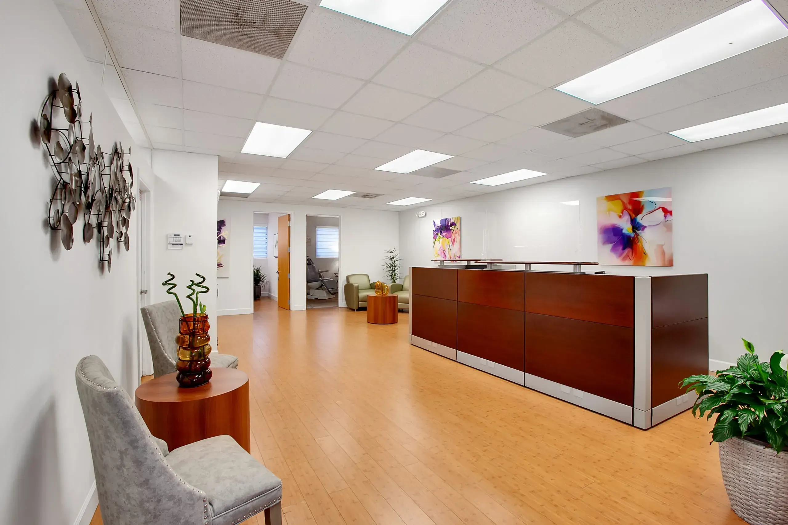 The calm, private treatment space at Refresh TMS in Weston, FL