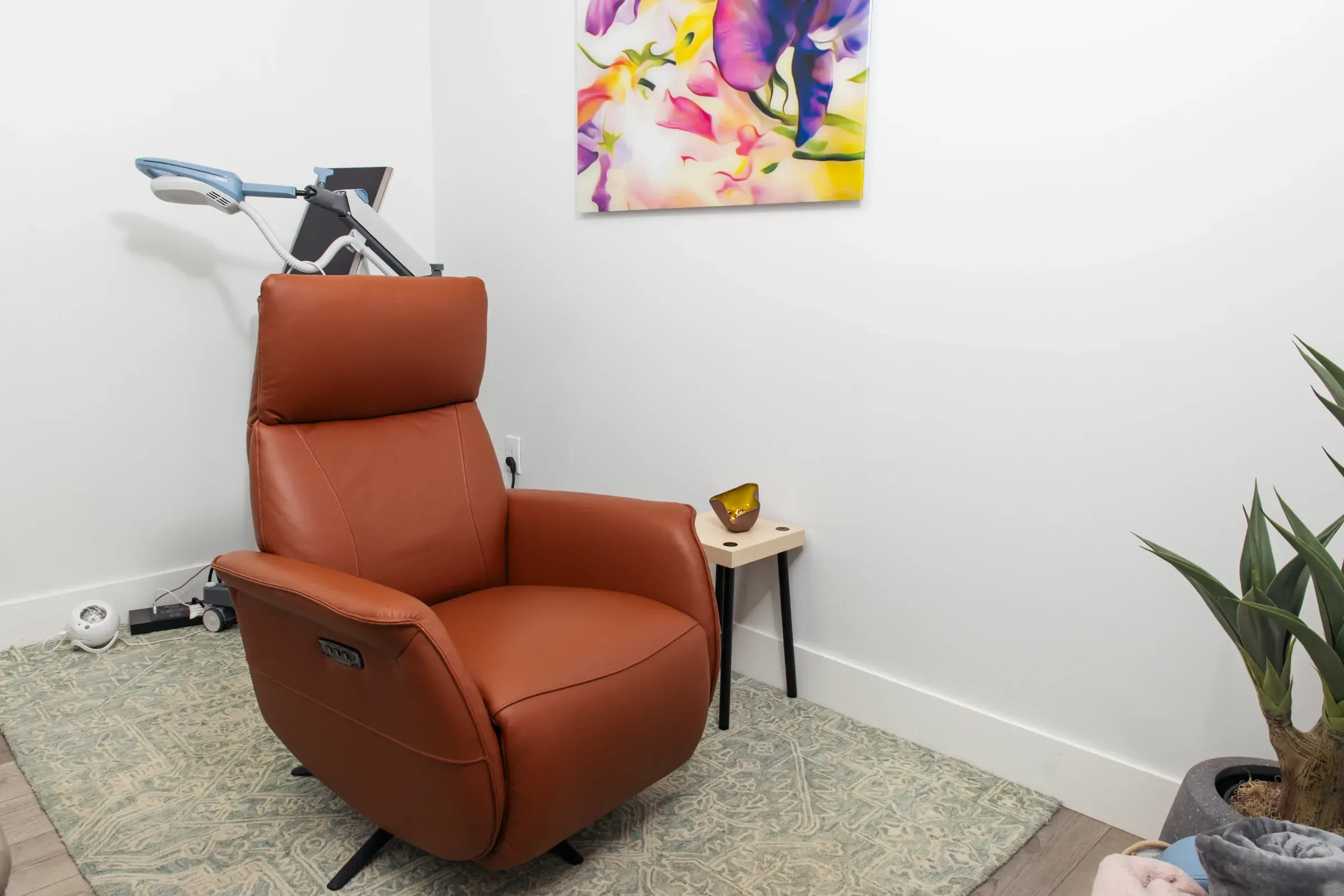 Modern clinic interior at Refresh TMS in Weston Florida